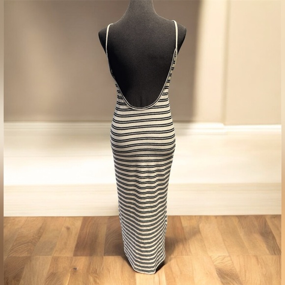 ZARA Striped Maxi Dress, Size M - Picture 5 of 12